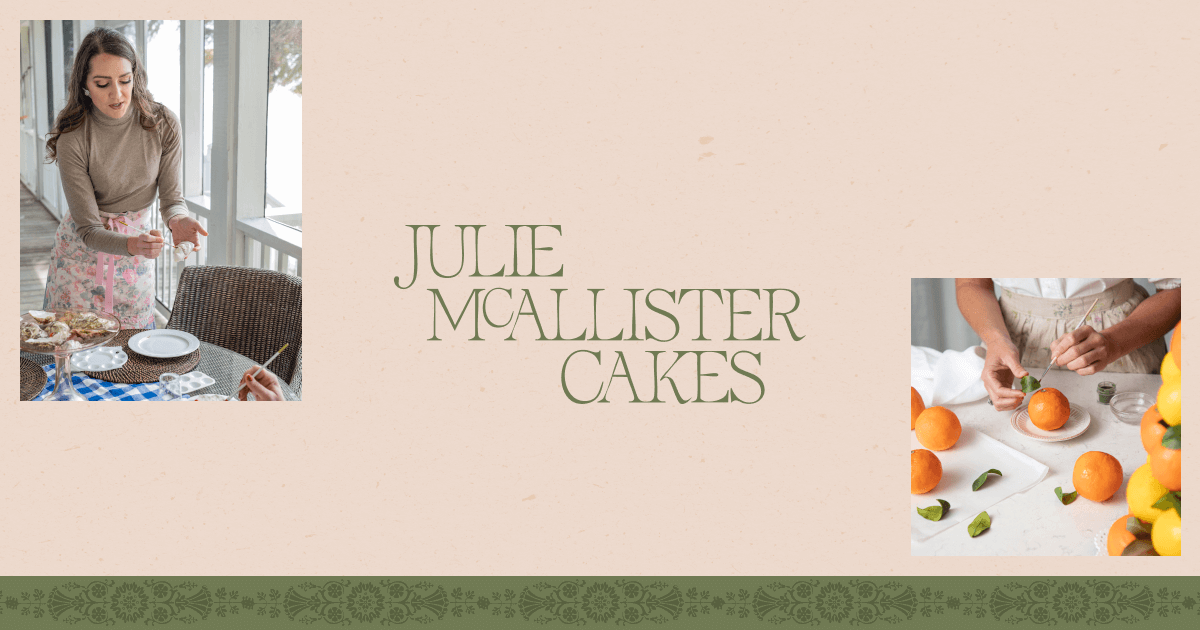 Services - Julie McAllister Cakes - Charleston, SC