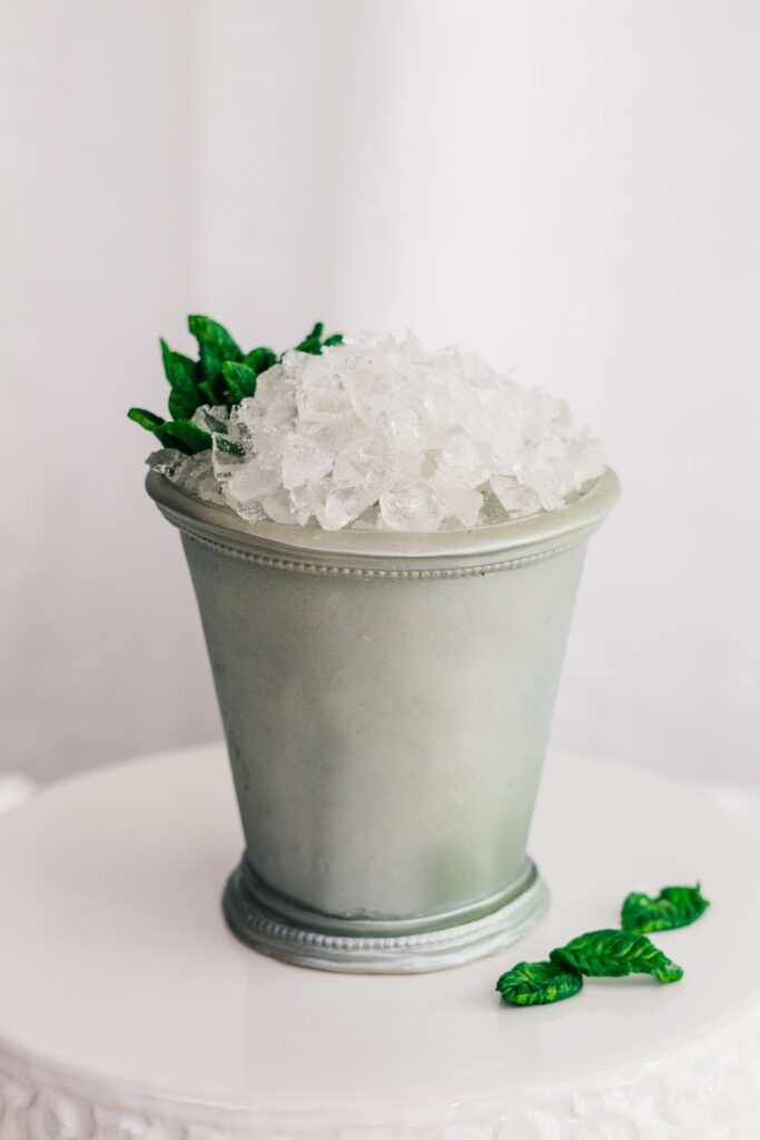 realistic mint julep cake